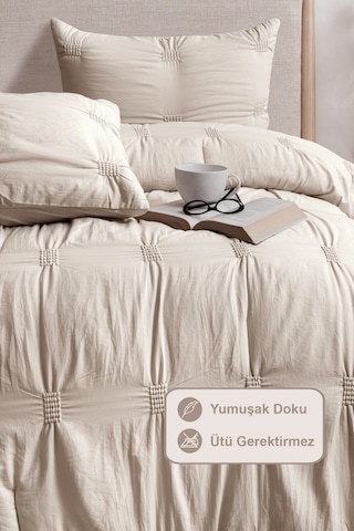 Elart Bianca Tek Kişilik Comfort Set Vizon