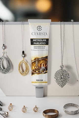 Cuvesta Metaglan Parlatıcı Gümüş/bakır/altın/krom/çelik/pirinç/nikel Parlatma Cilası Tekli 92939655