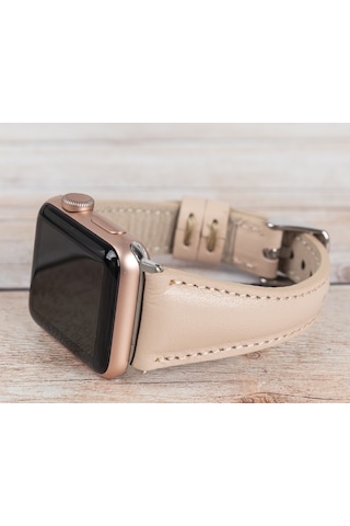 Apple Watch Uyumlu Deri Kordon 42-44-45mm Slim Nu1 Diğer