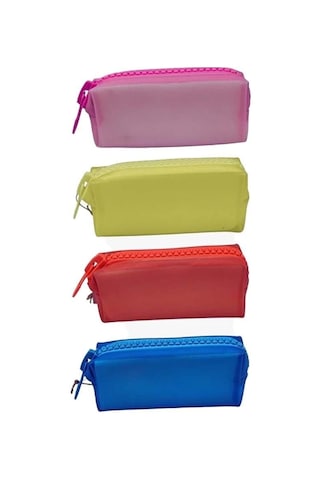 Unicus Big Zip Pastel Mat Silikon Xl Kalem Kutusu renkli
