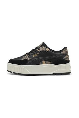 Puma Karmen Iı Idol Snake Chic 400395 02 Kadın Sneaker Ayakkabı Siyah Altın 36-40 Siyah - Altın