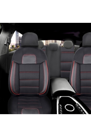 Opel Astra J Sedan Araçlara Uyumlu Tam Takım Basic K Model Oto Koltuk Kılıfı