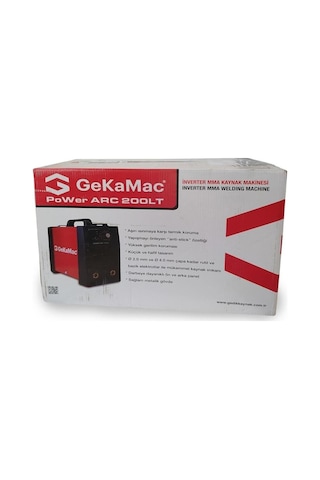 Gekamac Power Arc 200 Lt Çanta Kaynak Makinesi