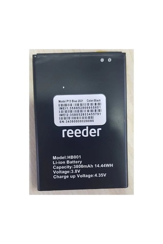 Buradabulabilirsin Reeder P13 Blue 2021 Güçlendirilmiş Batarya Bbz