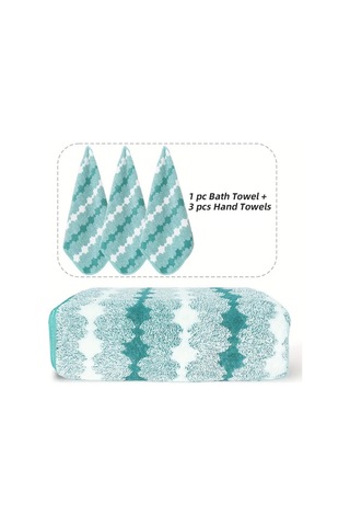 Aileler Ve Misafirler İçin Uygun Dayanıklı Ve Uzun Ömürlü Mikrofiber Malzemeli 4 Adet Banyo Havlusu Orange Diğer