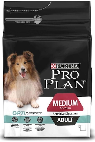 Purina Pro Plan Kuzu Etli ve Pirinçli Hassas Sindirimli Orta Irk Yetişkin Köpek Maması 14 KG
