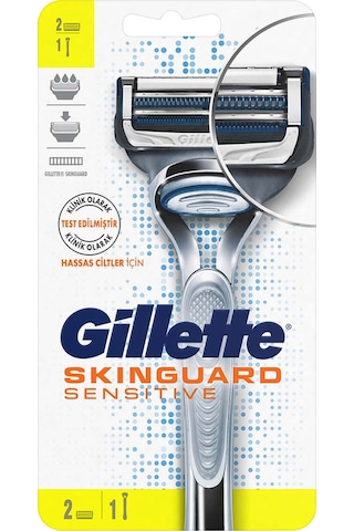 Gillette Skinguard Tıraş Makinesi + Yedek Tıraş Bıçağı