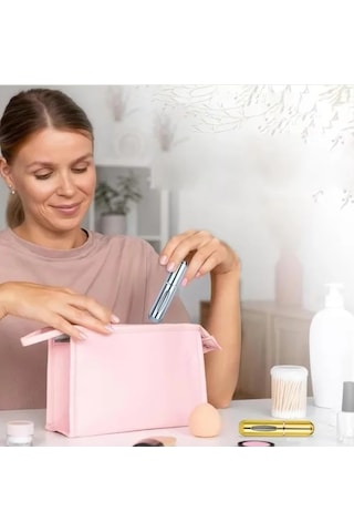 Mini Doldurulabilir Seyahat Parfüm Şişesi - 5 Ml Kapasite 0000 Parlak Vernik
