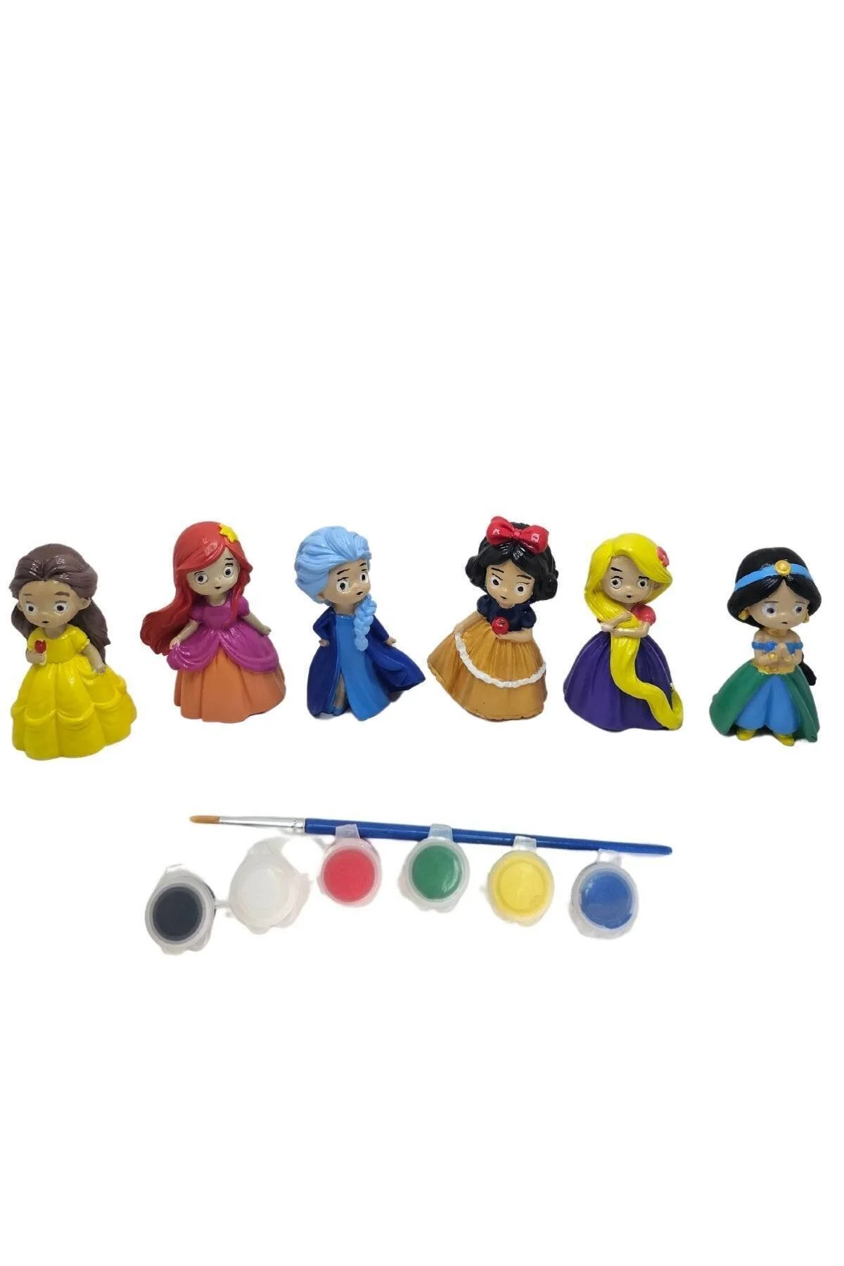 Eğitici Etkinlik Taş Boyama Seti Prensesler Serisi 6'li Set Stone Painting 8 Cm 6 Adet Eğitici Etkinlik Taş Boyama Seti Prensesler Serisi 6'li Set Stone Painting 8 Cm 6 Adet