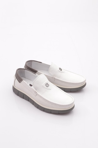 Dgn 5836 Erkek Comfort Ayakkabi Beyaz
