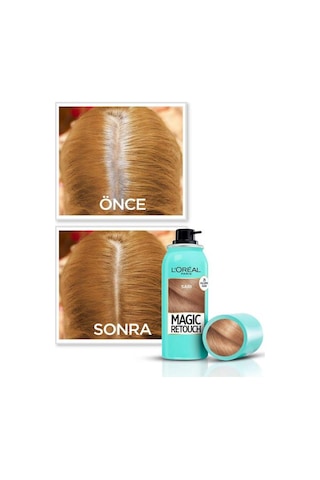 Loreal Paris Magic Retouch Beyaz Kapatıcı Sprey Sarı 75 ML