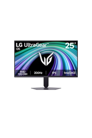Lg 24.5'' 25g523b-b Ultragear G5 1ms Gtg 200hz 2xhdmı+dp Hdr10 G-sync Freesync Ips Panel Fhd Oyun Monitörü