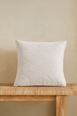 Elart Aura Dekoratif Yastık Kılıfı 40 X 40 Cm Krem