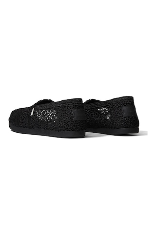 Espadril / Keten Kadın 10016254 Toms Moroccan Crochet Wm Aclass Black Siyah