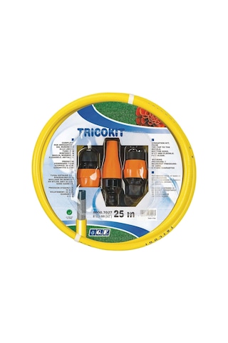 Gf Örgülü Bahçe Sulama Hortum Seti 25 M 1/2" Tricokit