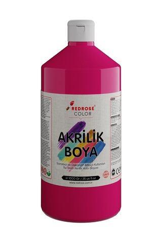 Fuşya Akrilik Boya 1000 Gr