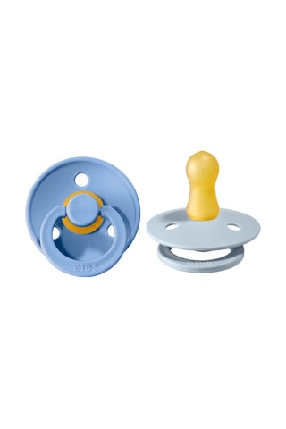 Bibs Colour Emzik SkyblueBabyblue No:1 0-6 Ay Mavi