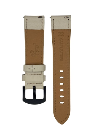 22mm Hakiki Deri Analin Saat Kordonu Akıllı Pim