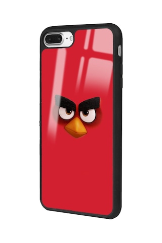 Apple Uyumlu iPhone 7 Plus - 8 Plus Red Tasarımlı Glossy Telefon Kılıfı Çok Renkli