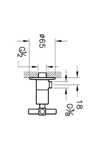 Artema A41551 Juno Ara Musluk Krom