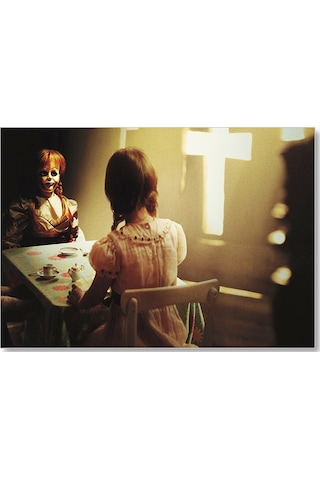 Cakasepetim Annabelle 2 Korku Karakteri Ahşap Mdf Tablo