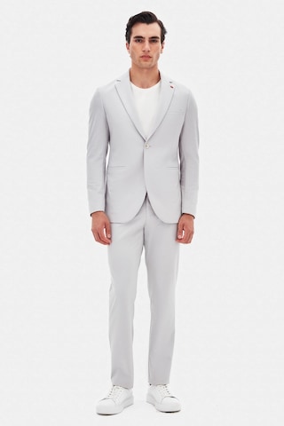 Twn Slim Fit Gri Düz Takim Elbise 4ec05e301545m 301