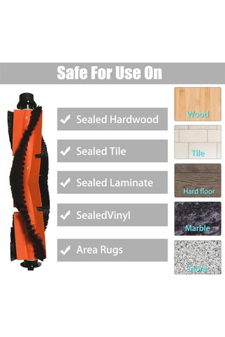 Xiaaokeji Abır X5 X6 X8 Temizleyici İçin Merkezi Fırça Ana Silindir Fırçası Yıkanabilir