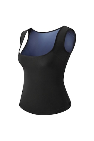 Kadın Siyah Termal Sauna Atlet Haki