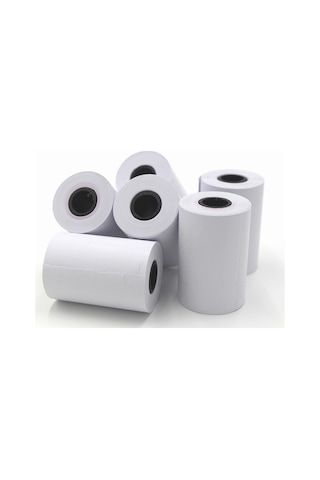 10 Adet 1 Paket 56 Mm X 25 Metre Yazar Kasa Termal Kağıt Rulosu