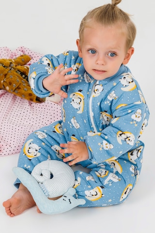 Babymod Elyaf Dolgulu 2,5 Tog Kız /erkek Çocuk Uyku Tulumu Desenli Mavi