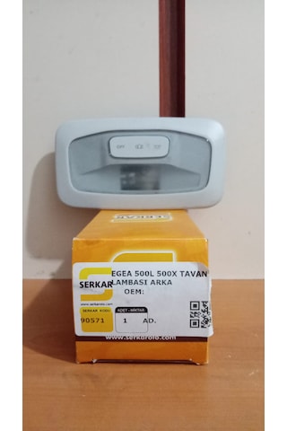 Egea Fıat 500 L Fıat 500x Tavan Lambası Arka