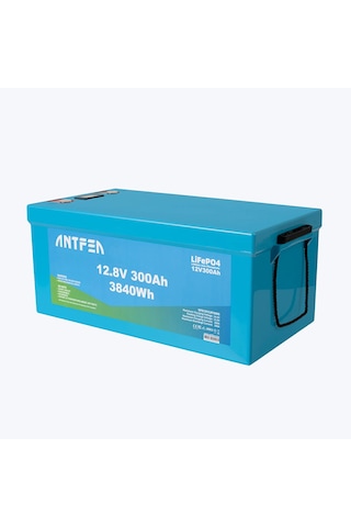 Antfea 12.8v 300ah Abs Lityum Akü Akıllı Ekran Bluetooth Lifepo4 2 Adet