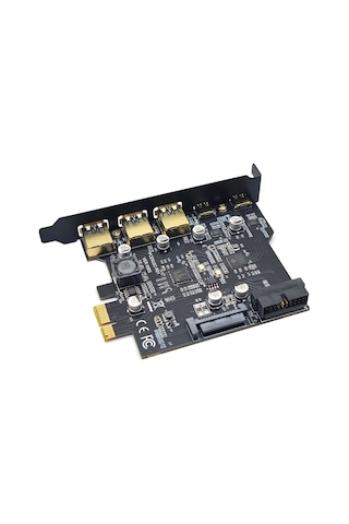4721 Pci-e Express Usb 3.0 Type C 3.2 Çoklayıcı Riser Kart