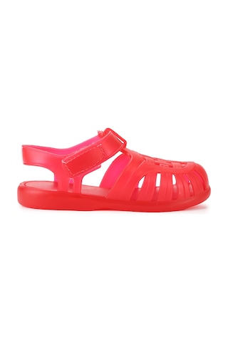 Kiko Kids Fina Günlük Deniz Havuz Plaj Kız Çocuk Sandalet Ayakkabı Kırmızı