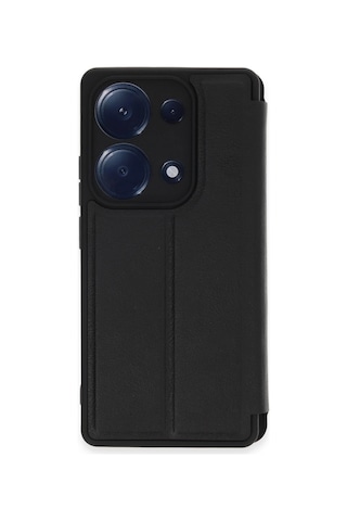 Xiaomi Redmi Note 13 Pro 4g Kılıf Flip Cover - S 6c15b Siyah