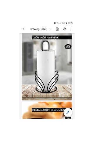 Nilşah Kuğu Metal Kağıt Havluluk Siyah