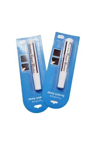 Rötuş Kalemi Akcaağaç Renk Ahşap Rötuş Kalemi / 2 Adet