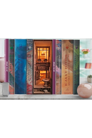 Book Nook Cafe Kitap Tutucu Dıy Kendin Yap