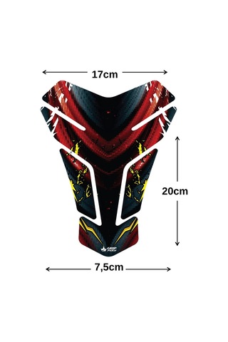 Grippatch Universal Renkli Tank Pad Gc-01-1 Çok Renkli