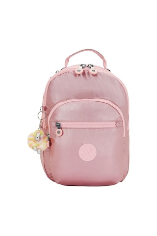 Kipling Seoul S Small Sırt Çantası Bronze Pink Met Kı57683md