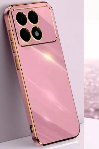 Xiaomi Poco X6 Pro Kılıf Volet Silikon - Mor