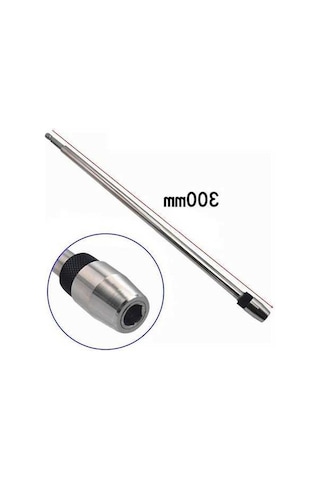 Pazly 300mm Matkap Ucu Tutucu Hızlı Aç. Tornavida Uz. Çubuğu Manyetik