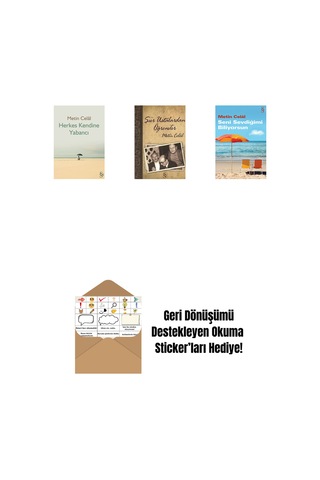 Herkes Kendine Yabancı + Şiir Ustalardan Öğrenilir + Seni Sevdiğimi Biliyorsun + Okuma Sticker'ları
