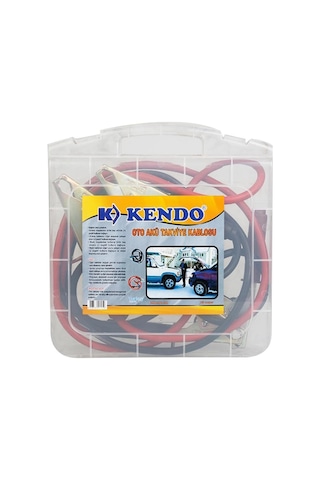 Eltos Kendo Ktk302 Çantalı Oto Akü Takviye Kablosu 150 Amper 2 Metre