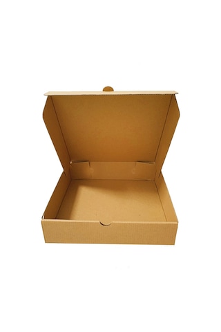 Baskısız Pizza Kutusu 22x22x5 100 Adet