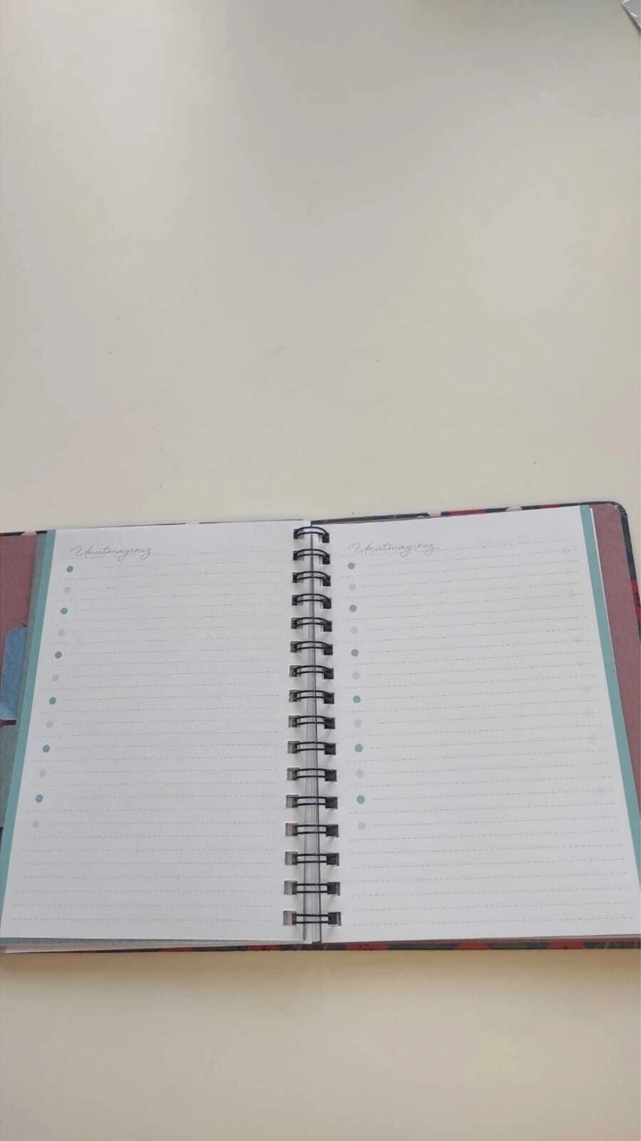 Günlük Haftalık Planlayıcı Defter Diğer