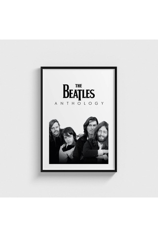 The Beatles Anthology Dizi Posteri Tablo Çerçeveli Poster Duvar Dekorasyonu Siyah Çerçeveli Tablo Siyah Çerçeveli Tablo Dn11d458sıyah
