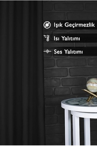 Blackout Haki Karartma Fon Güneşlik Perde Haki