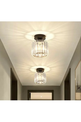 Luna Lighting Luxury Siyah Plafonyer Avize LUNAMSLS-1 Siyah