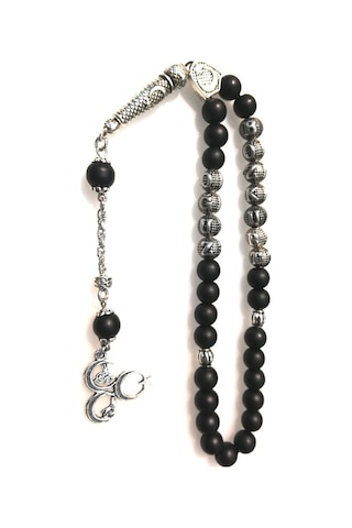 Tesbihsakarya Isimli - Isme Özel - Mat Oniks Doğaltaş Tesbih / Tespih